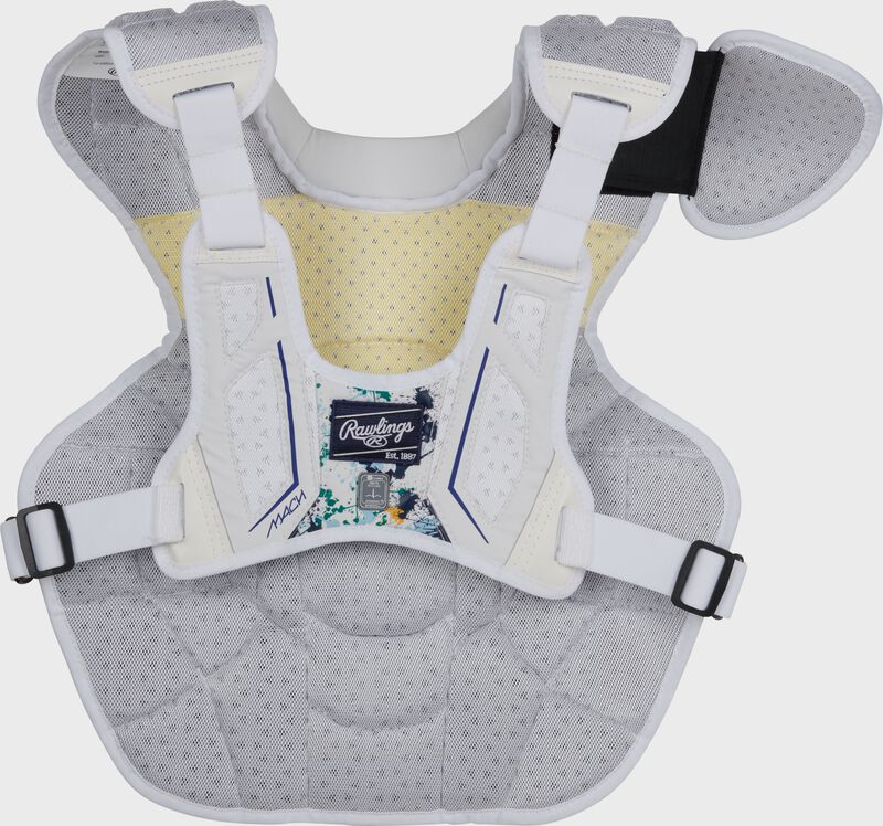 Limited Edition Mach Splatter Catcher's Gear Set, Adult, Navy/White
