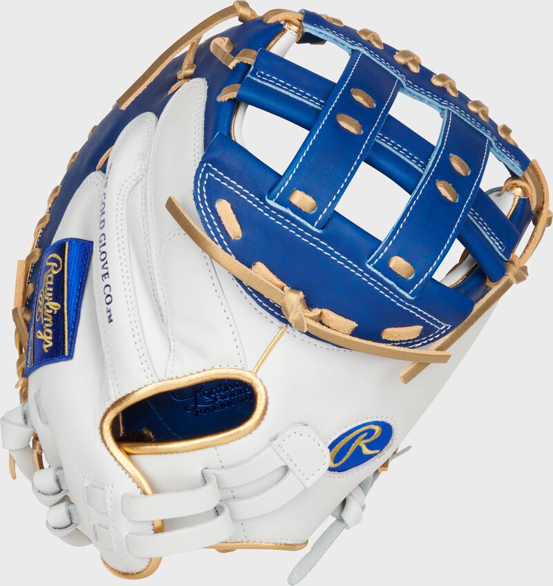Liberty Advanced Color Series 34 in Catcher's Mitt, White/Royal, Right