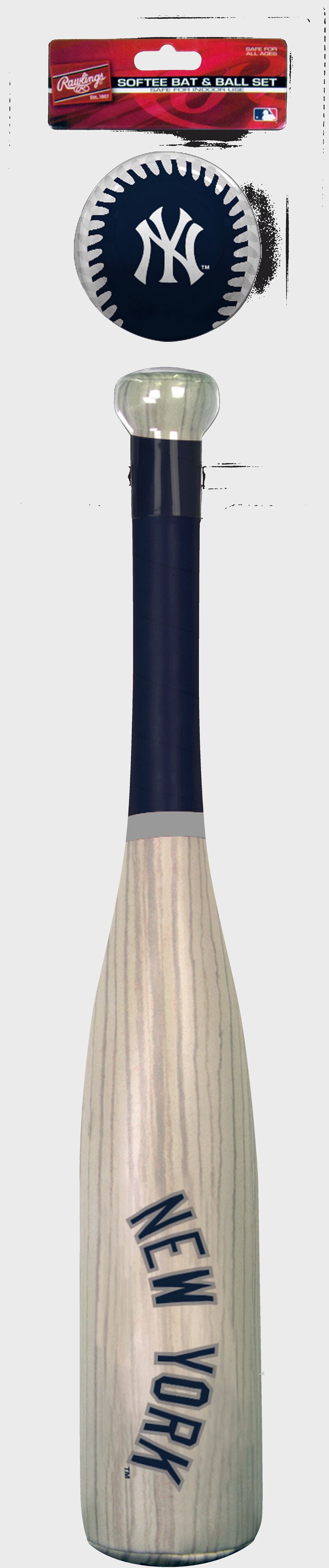 A New York Yankees grand slam softee bat & ball set - SKU: 07380030111