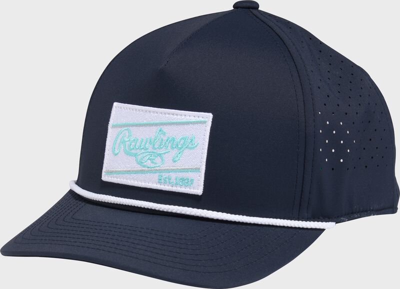 Rawlings Navy Rope Patch Hat