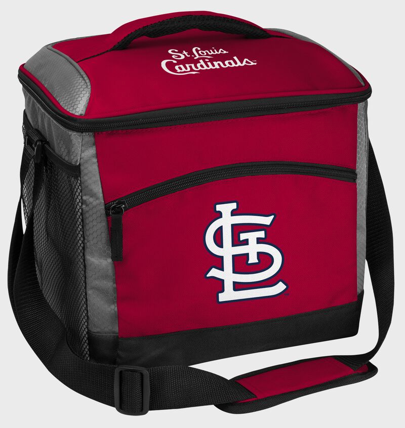 A St. Louis Cardinals 24 can soft sided cooler