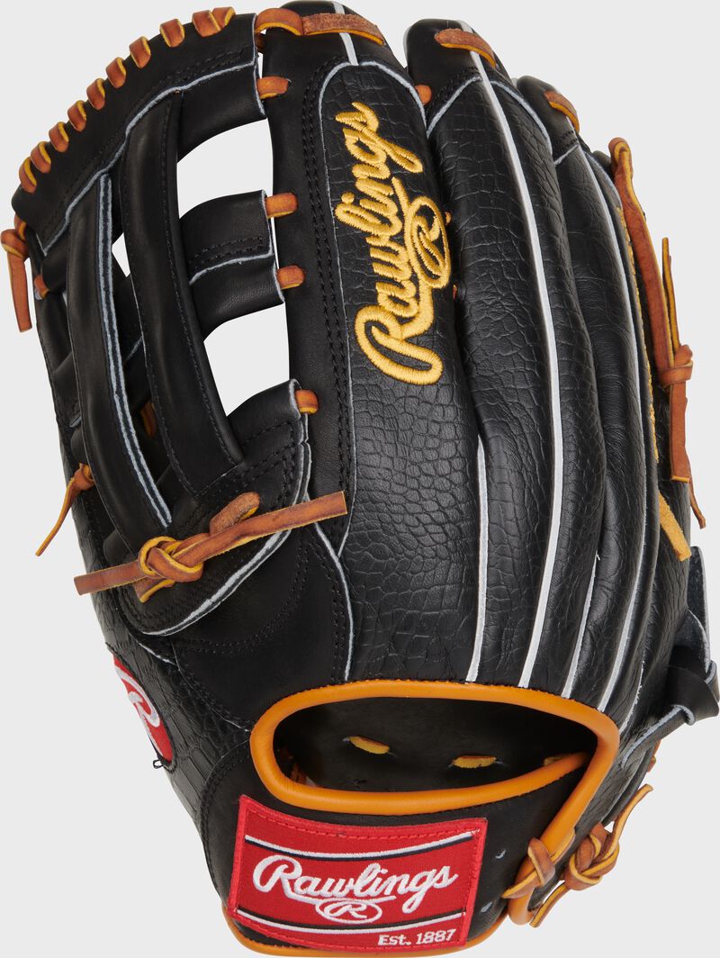 Heart of the Hide 12.75inch Croc Outfield Glove Rawlings