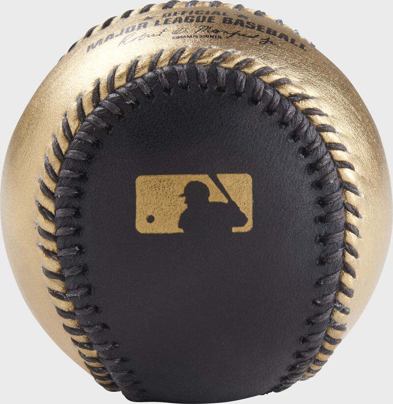 black and gold baseball