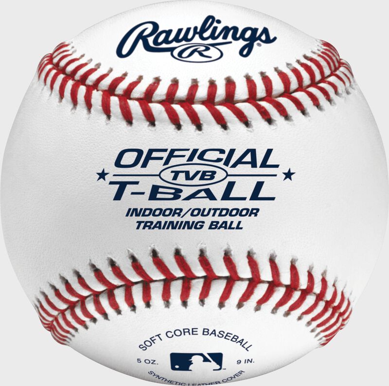 Inside center of a ROLB1X youth practice baseball