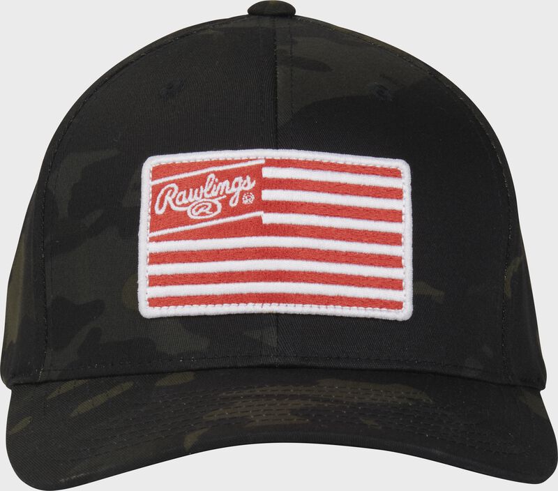 Rawlings Camo Snapback Hat