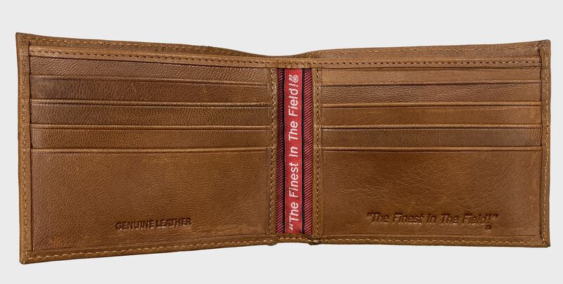 Debossed Stitch Bi-Fold Wallet
