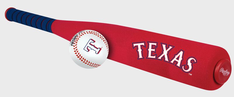 MLB Texas Rangers Foam Bat and Ball Set