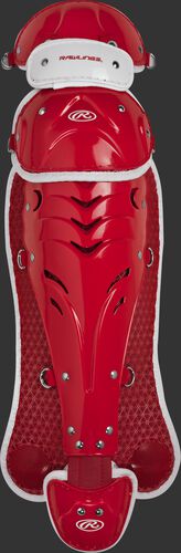 Scarlet SBLGVEL Velo adult softball leg guards