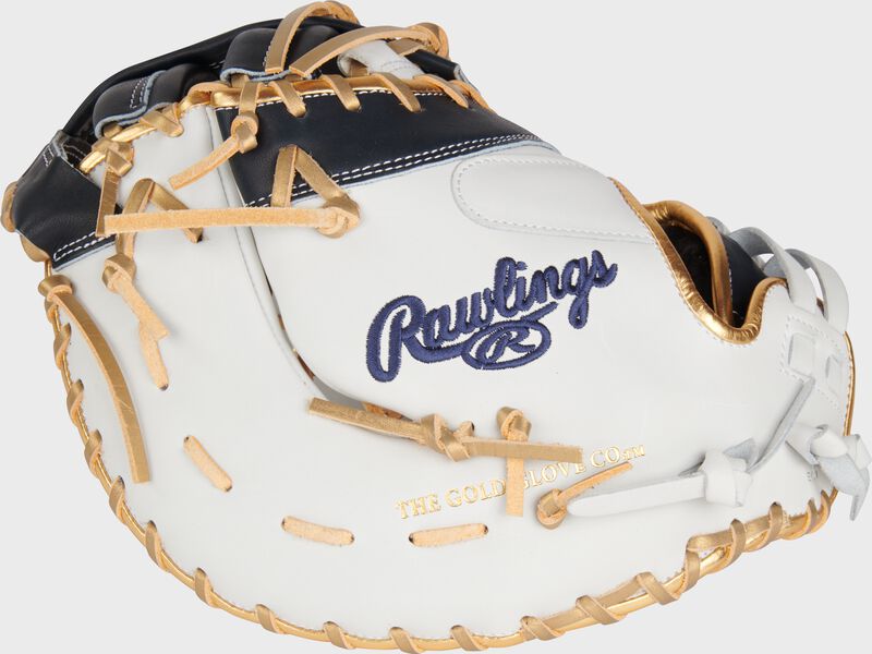 Liberty Advanced Color Series 13 in 1st Base Mitt, White/Navy, Left