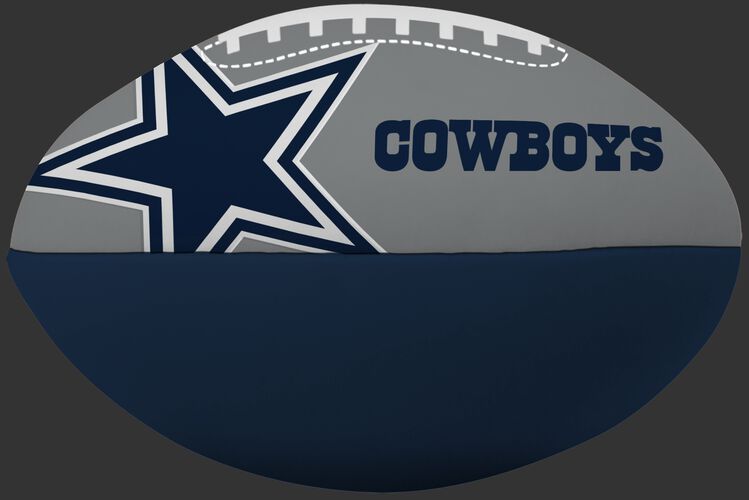 NFL Dallas Cowboys Big Boy softee football in team colors and with the team logo and team name SKU #03211065111