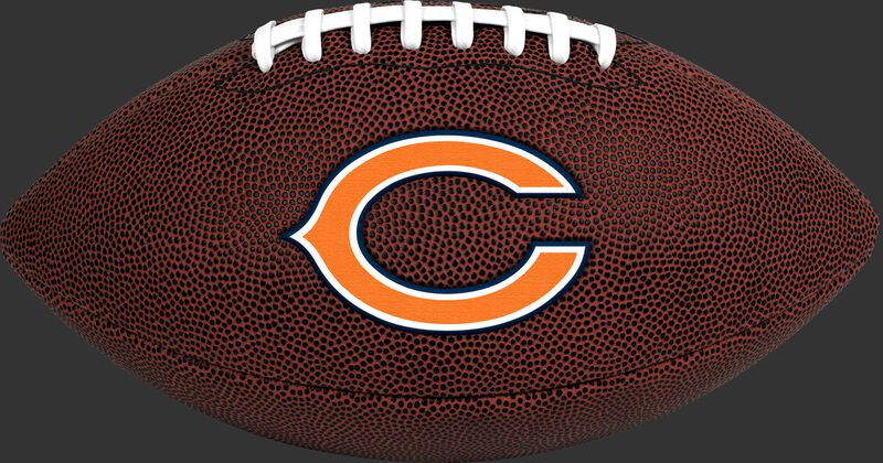 Brown NFL Chicago Bears Football With Team Logo SKU #07081062811