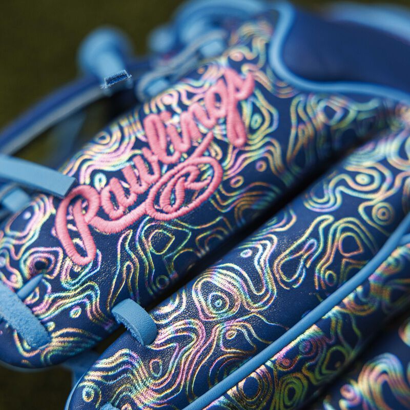 Rawlings Exclusive Holographic Geoprint 11.5 Inch Infield Glove, Right Hand Throw