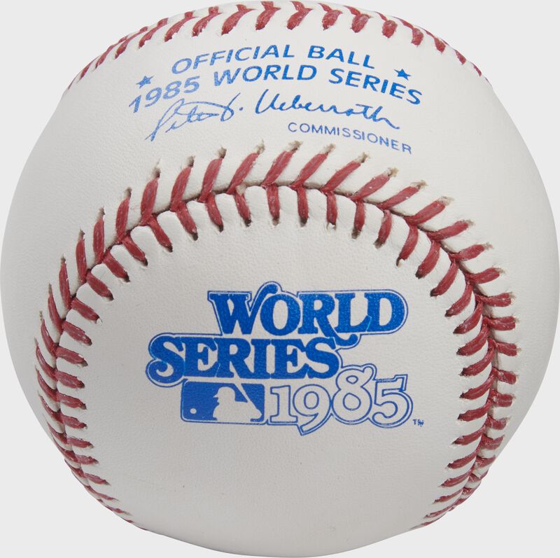 Rawlings MLB World Series Commemorative Baseball, 1985 loading=
