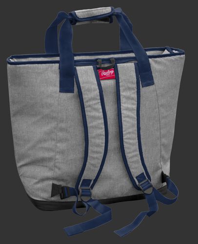 Back of a Dallas Cowboys 30 can cooler with backpack straps - SKU: 10311065111