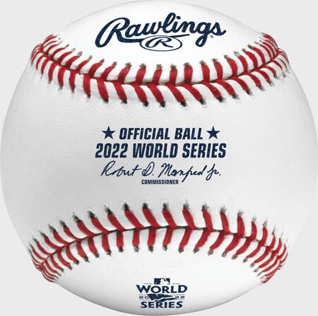 Rawlings MLB World Series Commemorative Baseball, 2022 Rawlings MLB World Series Commemorative Baseball, 2022