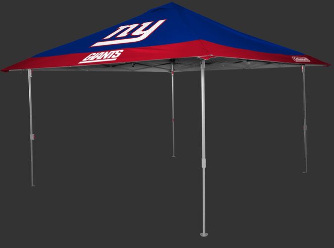 Rawlings Blue and Red NFL New York Giants 10x10 Eaved Canopy With Team Logo and Name SKU #07561078111