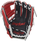 Shell palm view of black, red, and white 2022 Breakout 11.5-inch I-Web infield glove image number null
