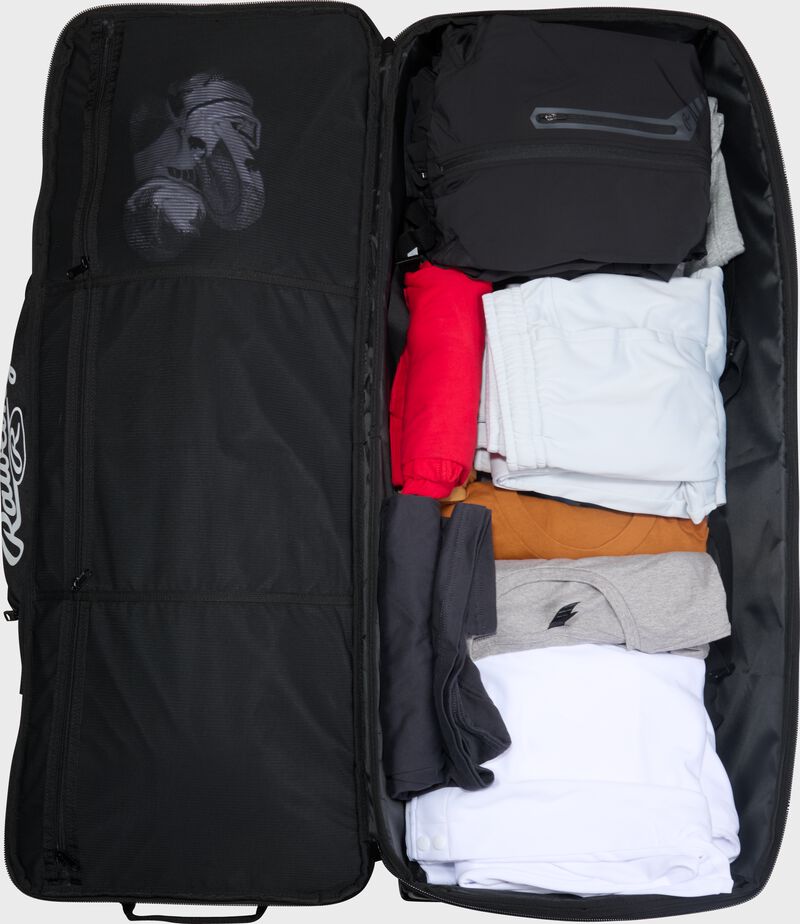 Rawlings YADI2 Luggage Wheeled Equipment Bag, Black