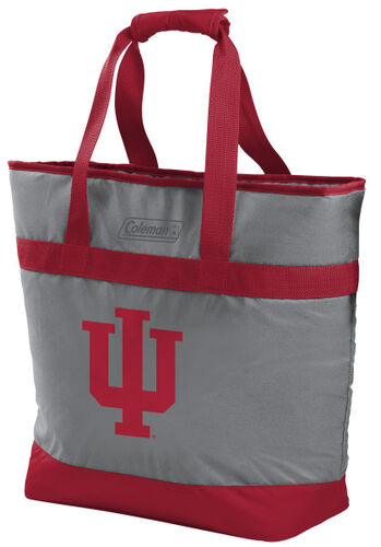 Rawlings Indiana Hoosiers 30 Can Tote Cooler In Team Colors With Team Logo On Front SKU #07883030111