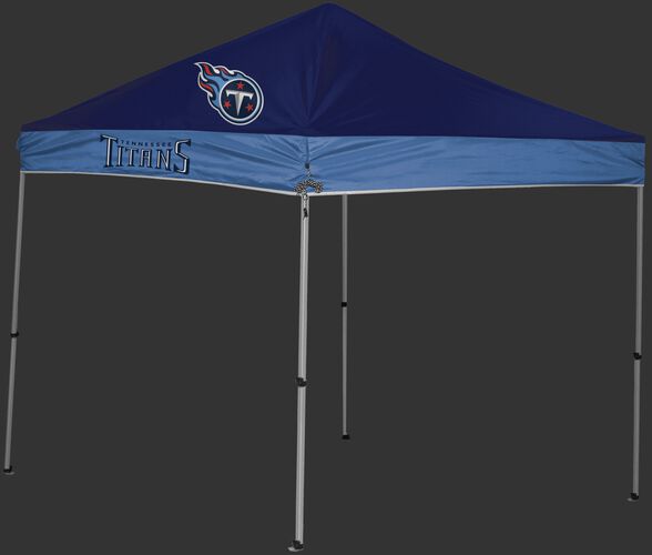 Rawlings Blue and Navy NFL Tennessee Titans 9x9 Canopy Shelter With Team Logo and Name SKU #03231069111