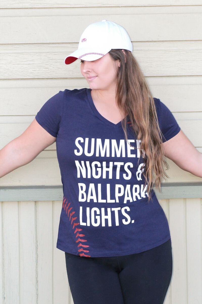Women's Change Up White Baseball Stitch Hat