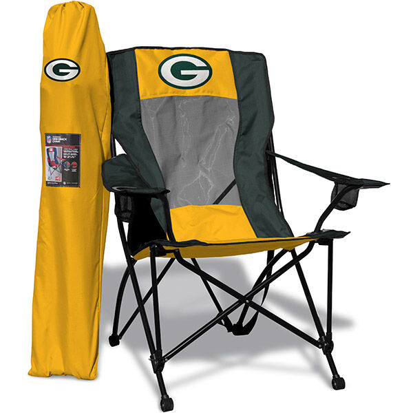 Rawlings Green Bay Packers High Back Chair Tailgate Sports