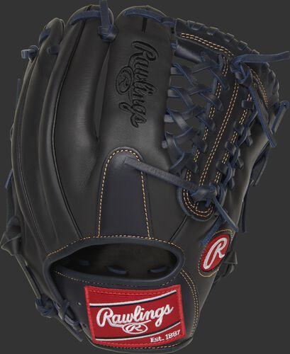 GXLE204-4DS 11.5-inch Gamer XLE Modified Trap-Eze web glove with a dark shadow back