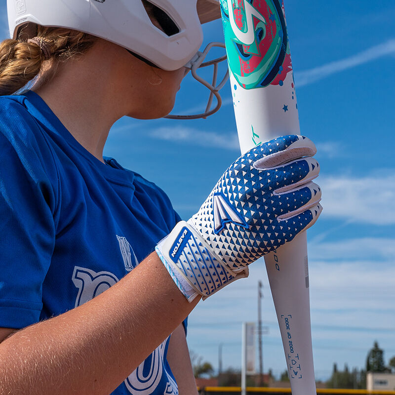 Women's fastpitch batting gloves best sale