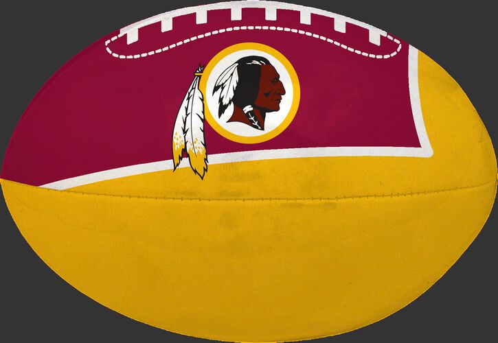 Burgundy and Gold NFL Washington Redskins Football With Team Logo SKU #07831087114