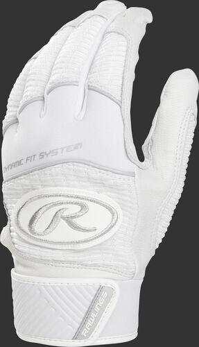 A white WH950BGY-B youth Workhorse batting glove