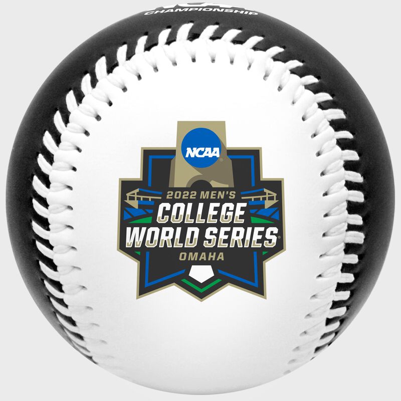 2022 NCAA College World Series Black Replica Baseball