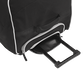 Black pull handle on a YADIWCB-B Rawlings wheeled catcher's bag image number null