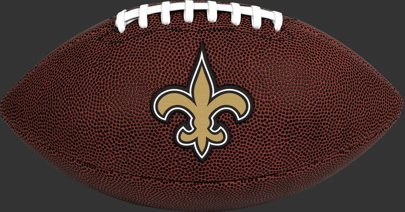 Brown NFL New Orleans Saints Football With Team Logo SKU #07081077811