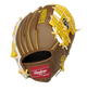 Back of a brown/white San Diego Padres 10-Inch I-web glove with a red Rawlings patch - SKU: 22000019111 image number null