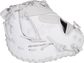 Back of a white Liberty Advanced 1st base mitt - SKU: RLADCTSBWSS image number null