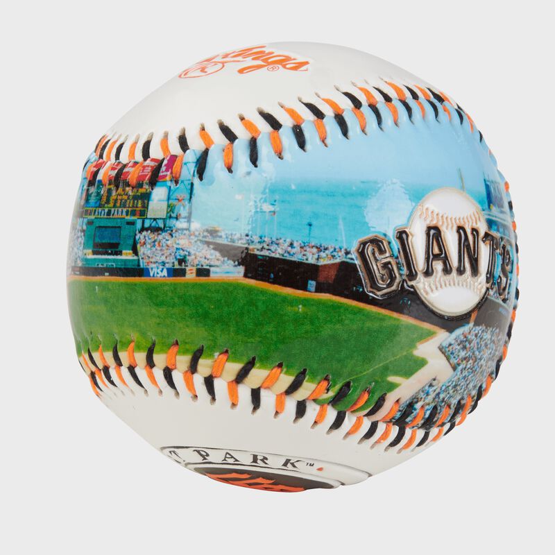 Stadium picture of a San Francisco Giants stadium baseball