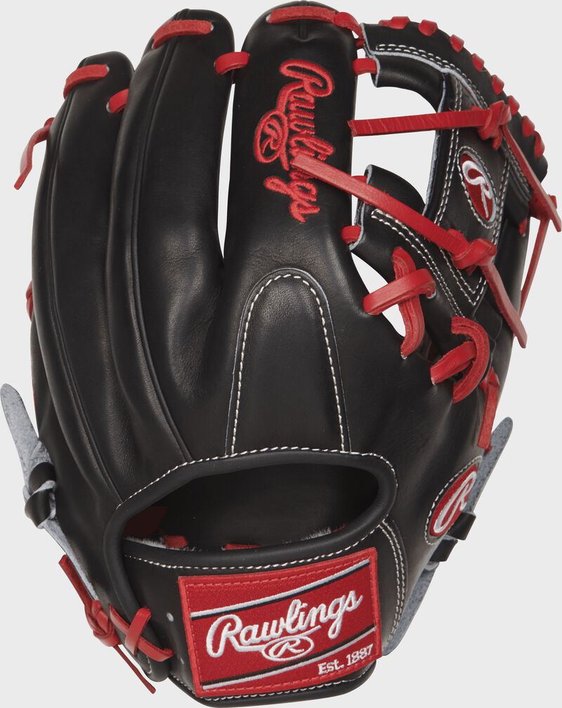 PROSFL12 11.75-inch Rawlings Pro Preferred infield glove with a black back
