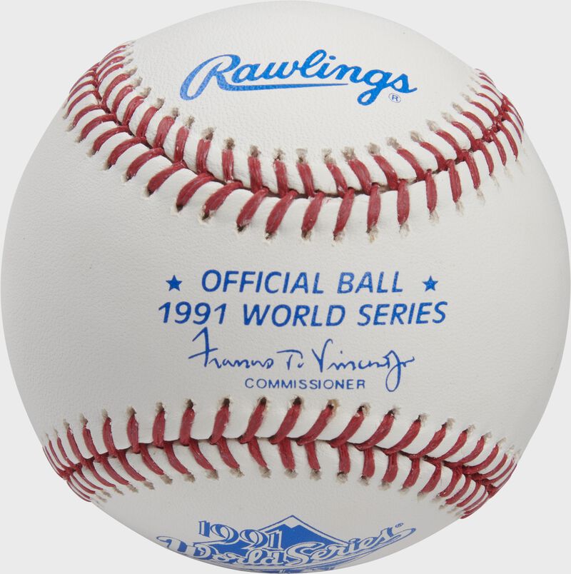 Rawlings MLB World Series Commemorative Baseball, 1991