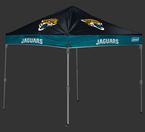 Rawlings Black and Teal NFL Jacksonville Jaguars 10x10 Canopy Shelter With Team Logo and Name SKU #03221091111