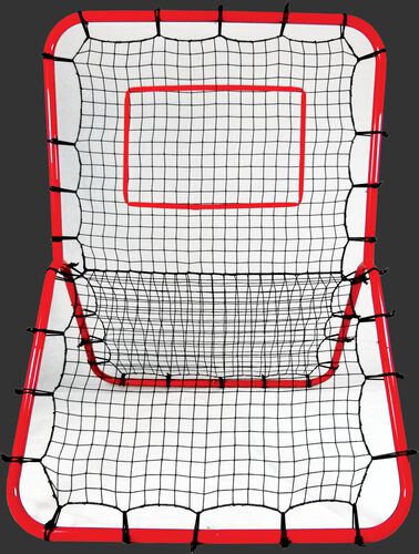 YCOM red Y-Frame comebacker training net SKU #YCOM