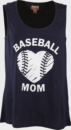 Women's Baseball Mom Tank Top