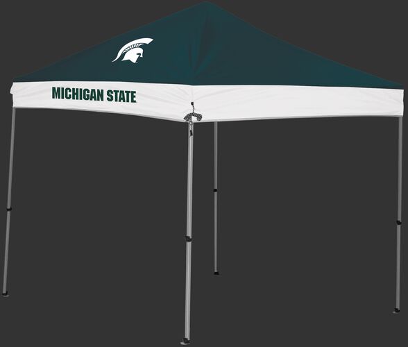 Rawlings Green and White NCAA Michigan State Spartans 9x9 Canopy Shelter With Team Logo and Name SKU #04033038111