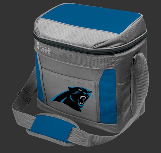 Rawlings Carolina Panthers 16 Can Cooler In Team Colors With Team Logo On Front SKU #03291090111