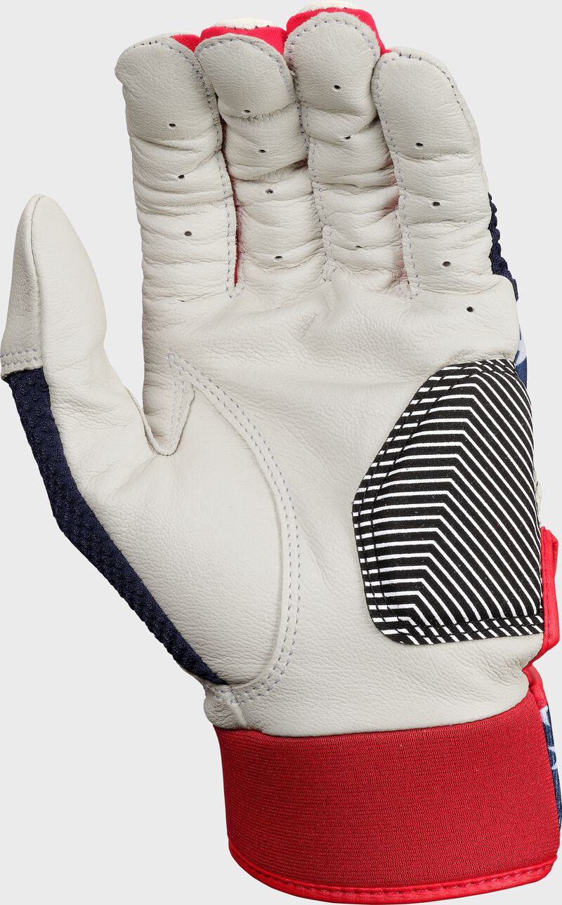 White palm of a Workhorse USA batting glove - SKU: WH22BG-US2