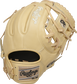 Back of a camel 11.25-Inch Heart of the Hide I-web glove with a camel Rawlings patch - SKU: PRO312-2C image number null