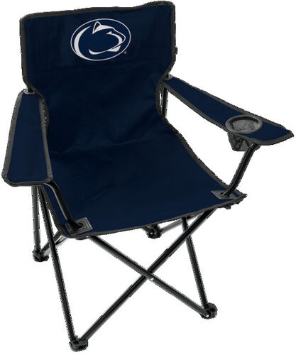 Front of Rawlings Navy NCAA Penn State Nittany Lions Gameday Elite Chair With Team Logo SKU #00563050111