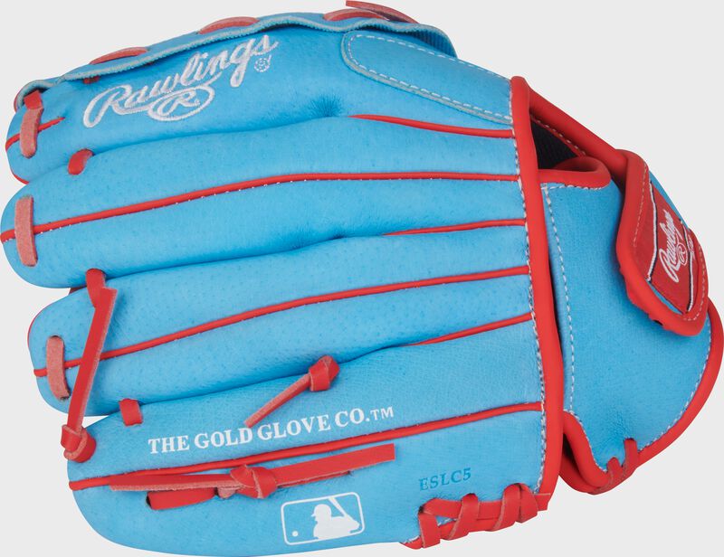 Back of a Rawlings Sure Catch 10-Inch Jacob deGrom Signature Glove loading=