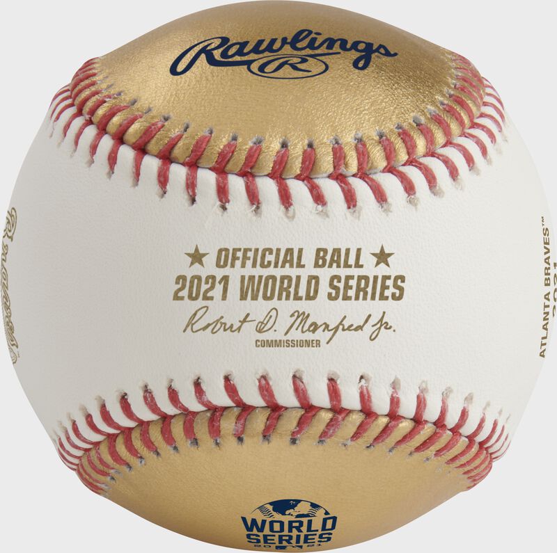 MLB 2021 World Series Champions Baseball, Atlanta Braves