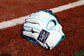 Back of a Liberty Advanced Color Series 12.5-Inch glove with a navy Rawlings patch on a field - SKU: RLA125-18WCBN image number null