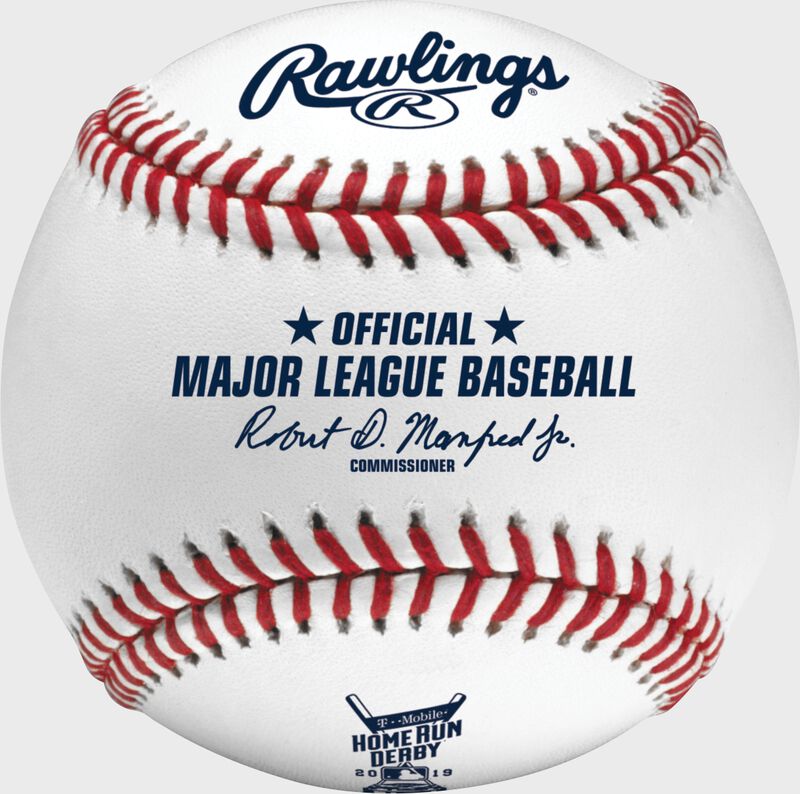 ROMLBHR19 Official MLB baseball commemorating the 2019 MLB Home Run Derby